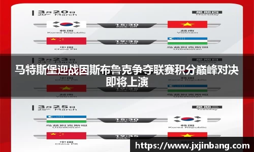 马特斯堡迎战因斯布鲁克争夺联赛积分巅峰对决即将上演